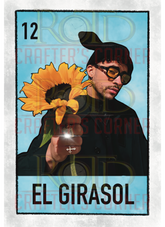 DTF Screen Print Image - 12 El Girasol